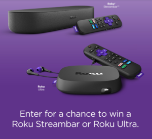 Rokusweeps 300x275 - New Roku Lineup Sweepstakes